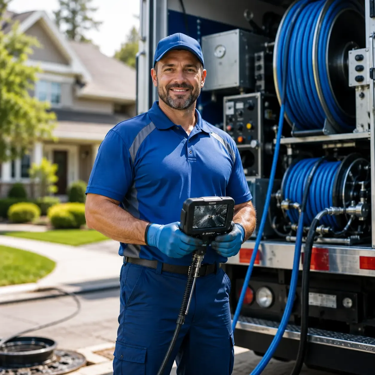 Local outdoor drain cleaning specialists in Winston, NM